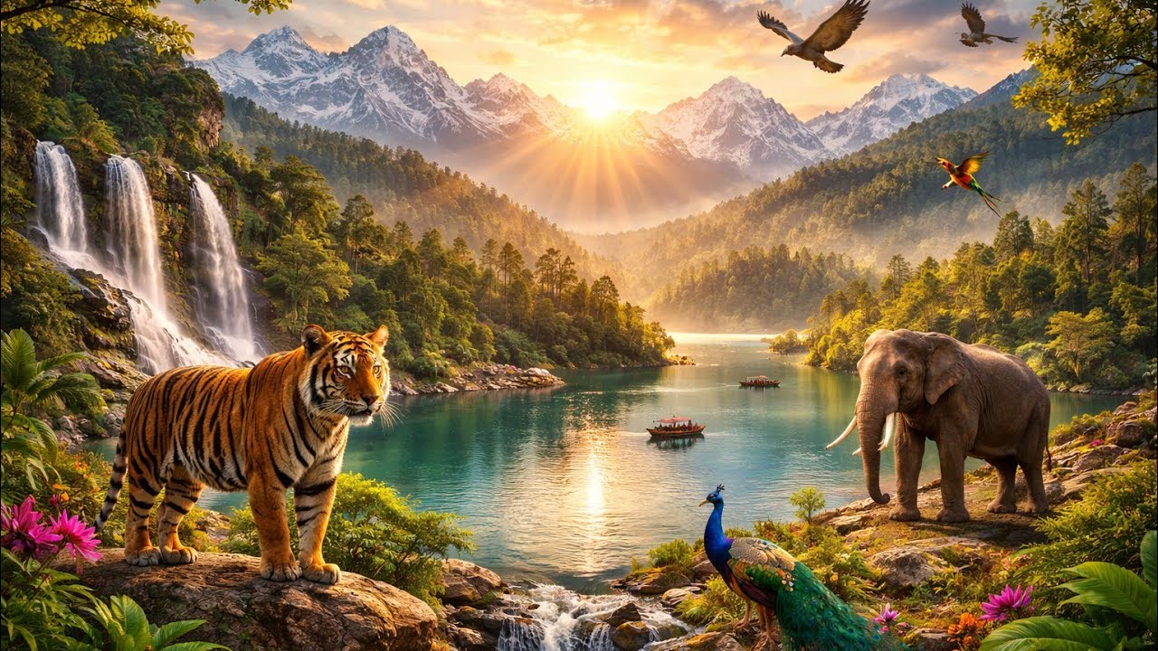 🔥India’s Wild Side 🇮🇳 | Himalayas, Tigers, Jungles & Hidden Natural Wonders Travel Documentary