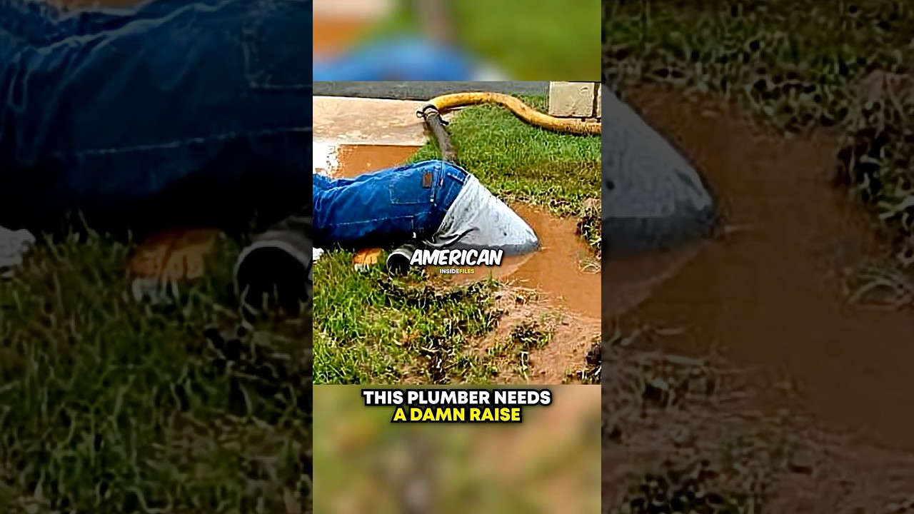 World&rsquo;s Most DEDICATED Plumber 🤯