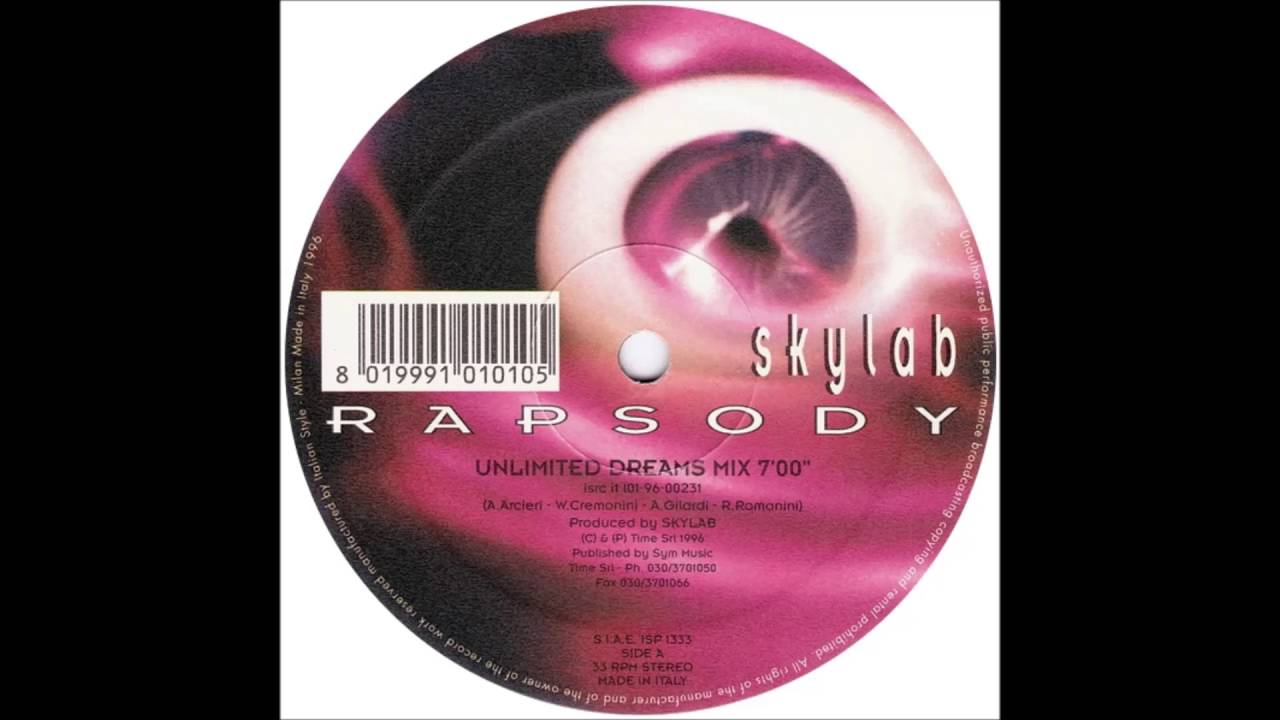 Skylab - Rapsody (Unlimited Dreams Mix)
