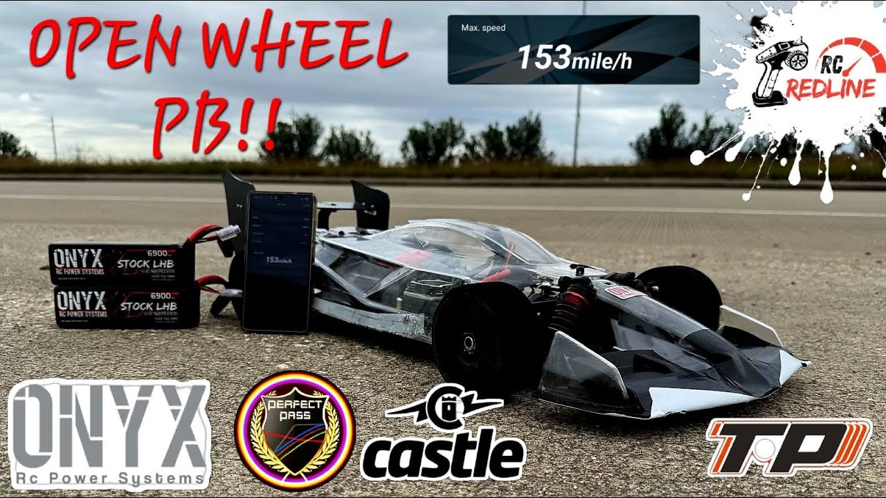 Arrma Limitless Open Wheel 153mph TP Motor.. powered by ONYX 