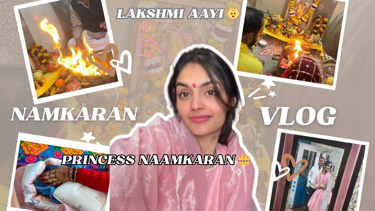 Lakshmi Aayi Ghar me  👶✨ | Naamkaran Havan Vlog #pahadan #tanishajoshi #familyvlog #youtube