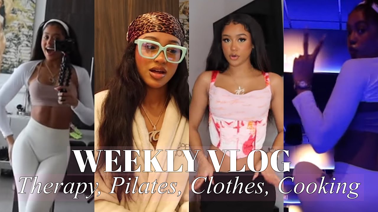 becoming a better woman! therapy, pilates, clothes & cooking vlog!