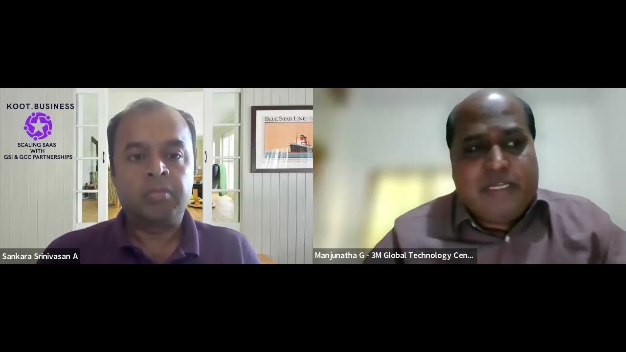 Discussion with Manjunatha - GCC Head 3M