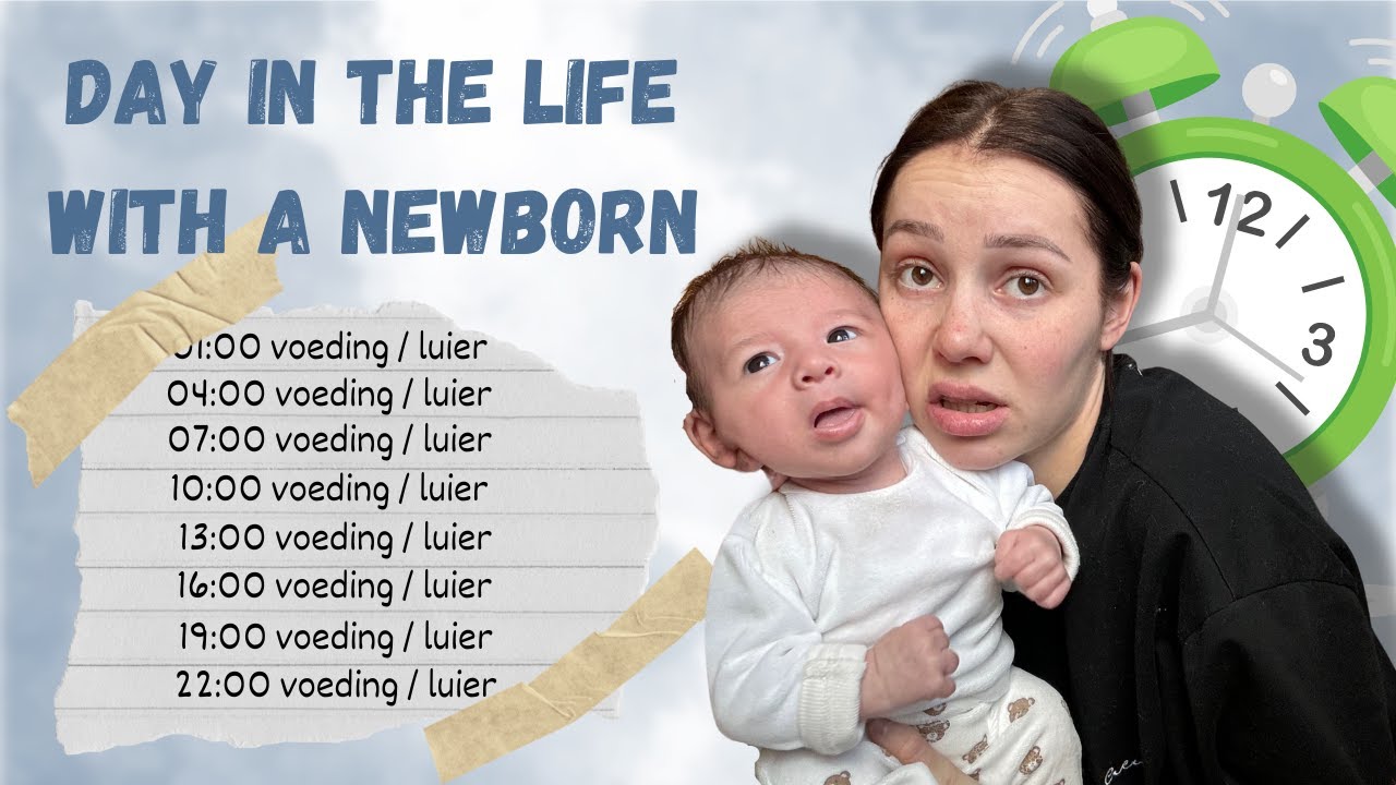 DAY IN THE LIFE WITH A NEWBORN 👶🏼  | SEM DE CONINCK