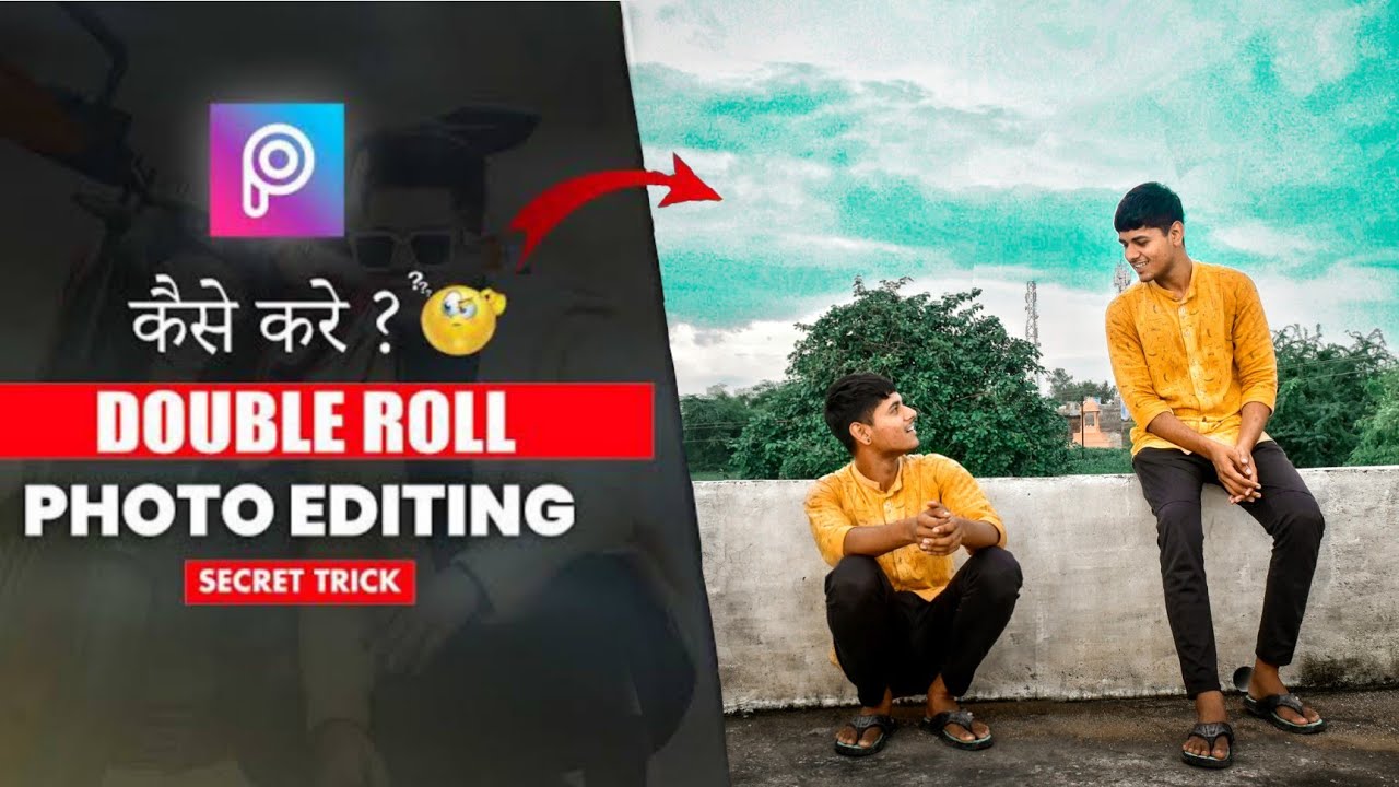Double roll photo editing PicsArt | Dubble role editing in picsart |Double role Creative photography