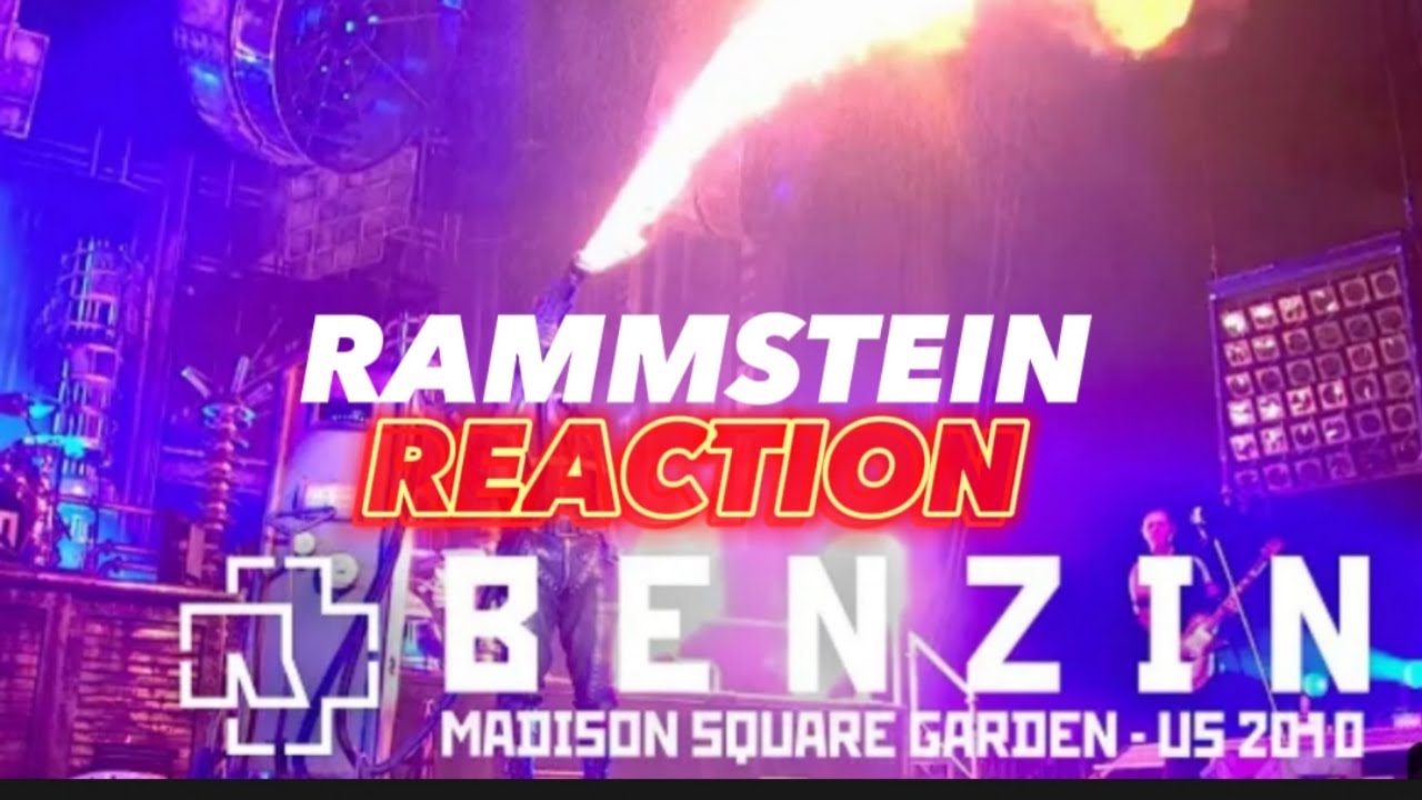 Rammstein - Benzin (Live from Madison Square Garden) REACTION #rammsteinreaction #rammstein