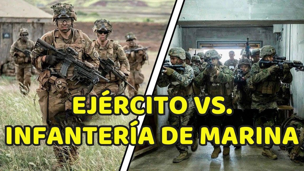Infanter&iacute;a del Ej&eacute;rcito VS. Infanter&iacute;a de la Marina