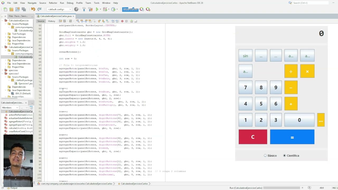 Calculadora en java