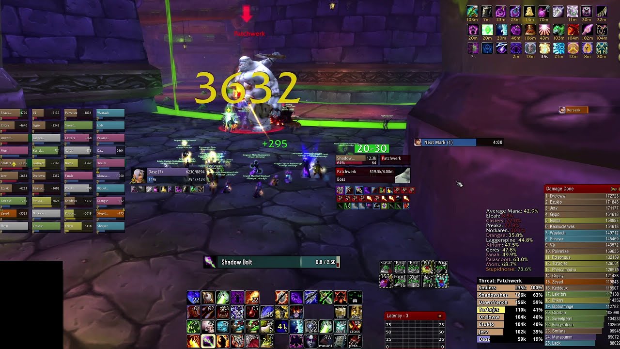WoW Classic Naxxramas Warlock PoV (2025-11-04)