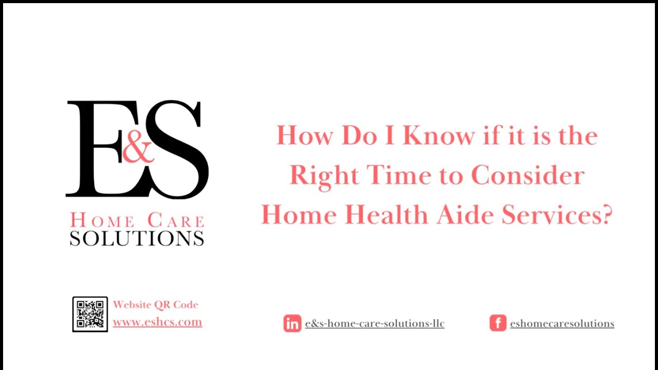 When Is It Time to Hire Help at Home? - Time to Consider a Home Health Aide? Do I need a caregiver?👇