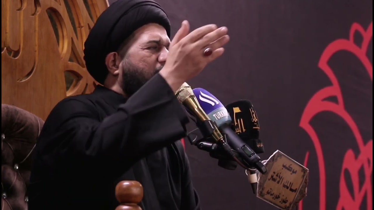 محاضرة سماحة السيد محمد الصافي موكب مالك الاشتر - محافظة صلاح الدين - قضاء طوز خورماتو