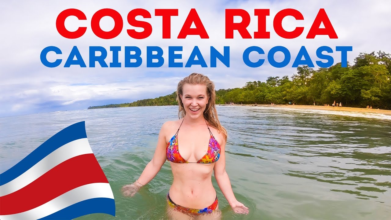 COSTA RICA | Exploring the Caribbean Coast Beaches | Travel Vlog