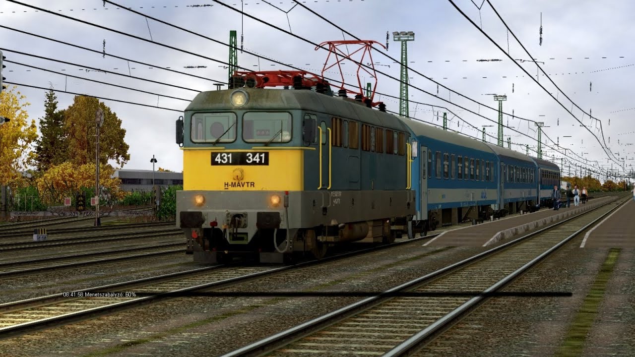 657 DÁLIA InterCity Budapest-Keleti - Budapest-Nyugati ᴴᴰ MSTS Alföld 6.5 MÁV V43 1341