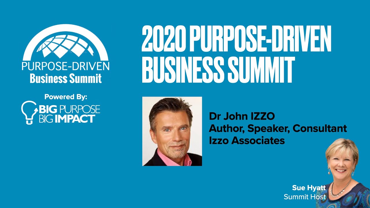 2020 Summit - Dr. John Izzo, Izzo Associates
