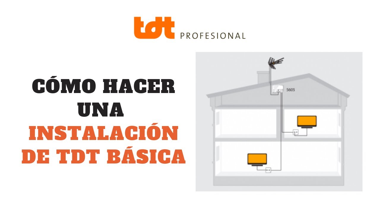 Instalación de Antena TDT Sencilla