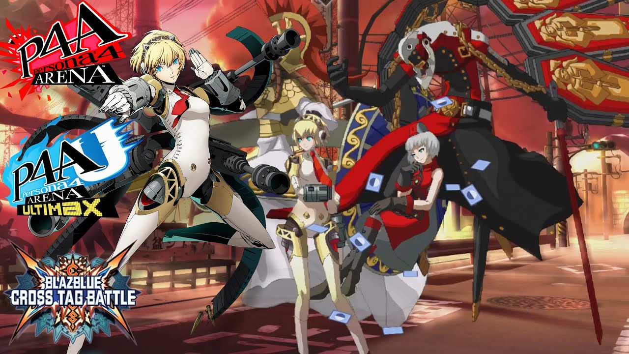 Уникальные вступления и победные цитаты Aigis | P4A • P4AU • BlazeBlue Cross Tag Battle (v2.1)