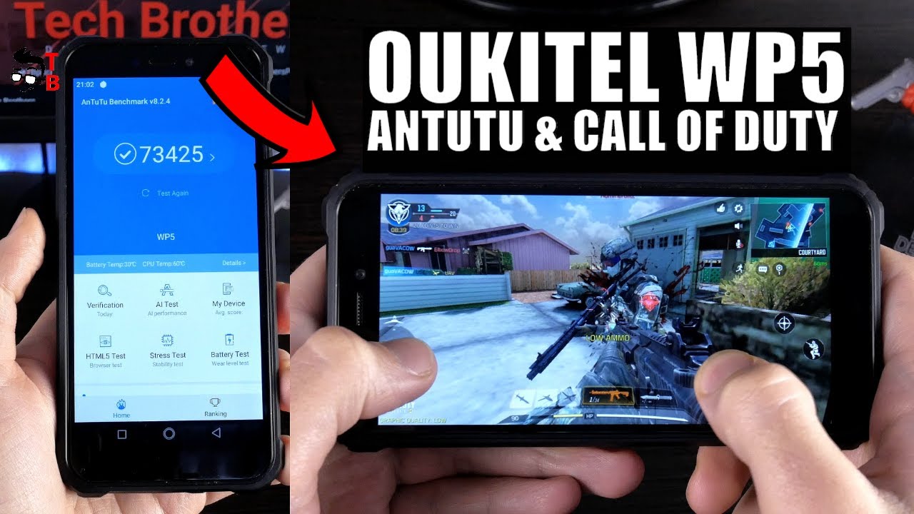 Oukitel WP5 Performance Test: Games and Benchmarks