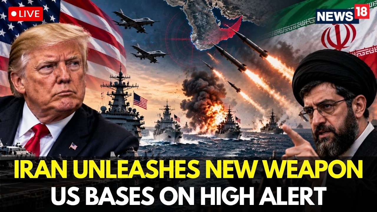US-Iran War LIVE: Iran Claims Missile Strikes On US Navy Ships | Pentagon Rejects Claim | N18G