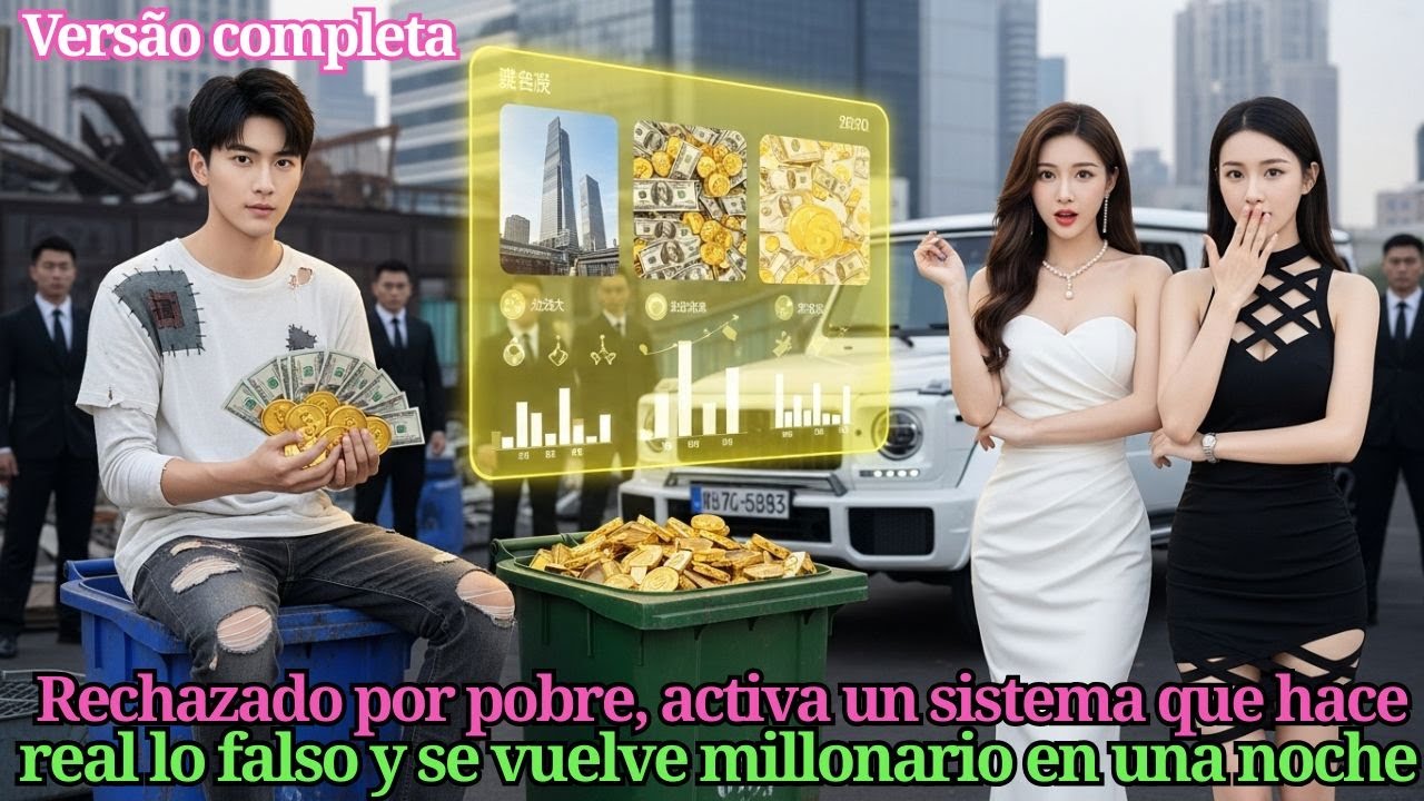 Rechazado por pobre, activa un sistema que hace real lo falso y se vuelve millonario en una noche