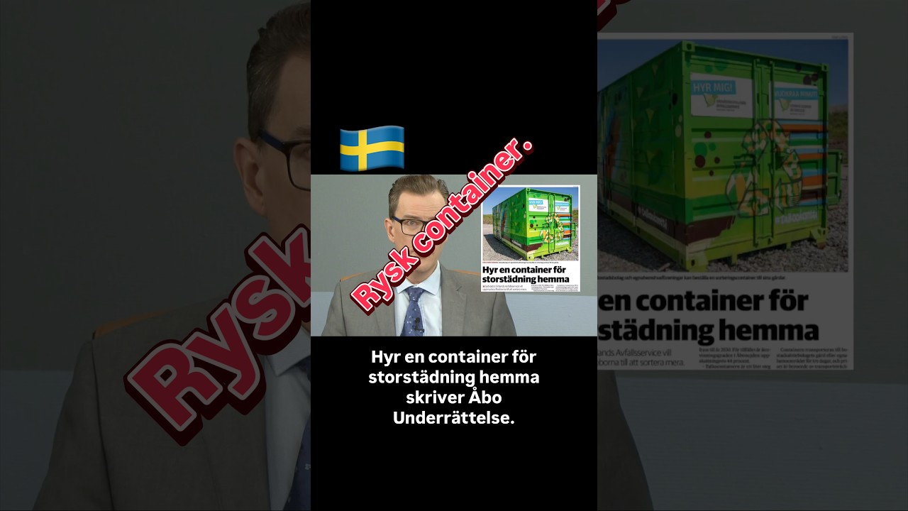 Ur Detta om detta. Rysk container. 