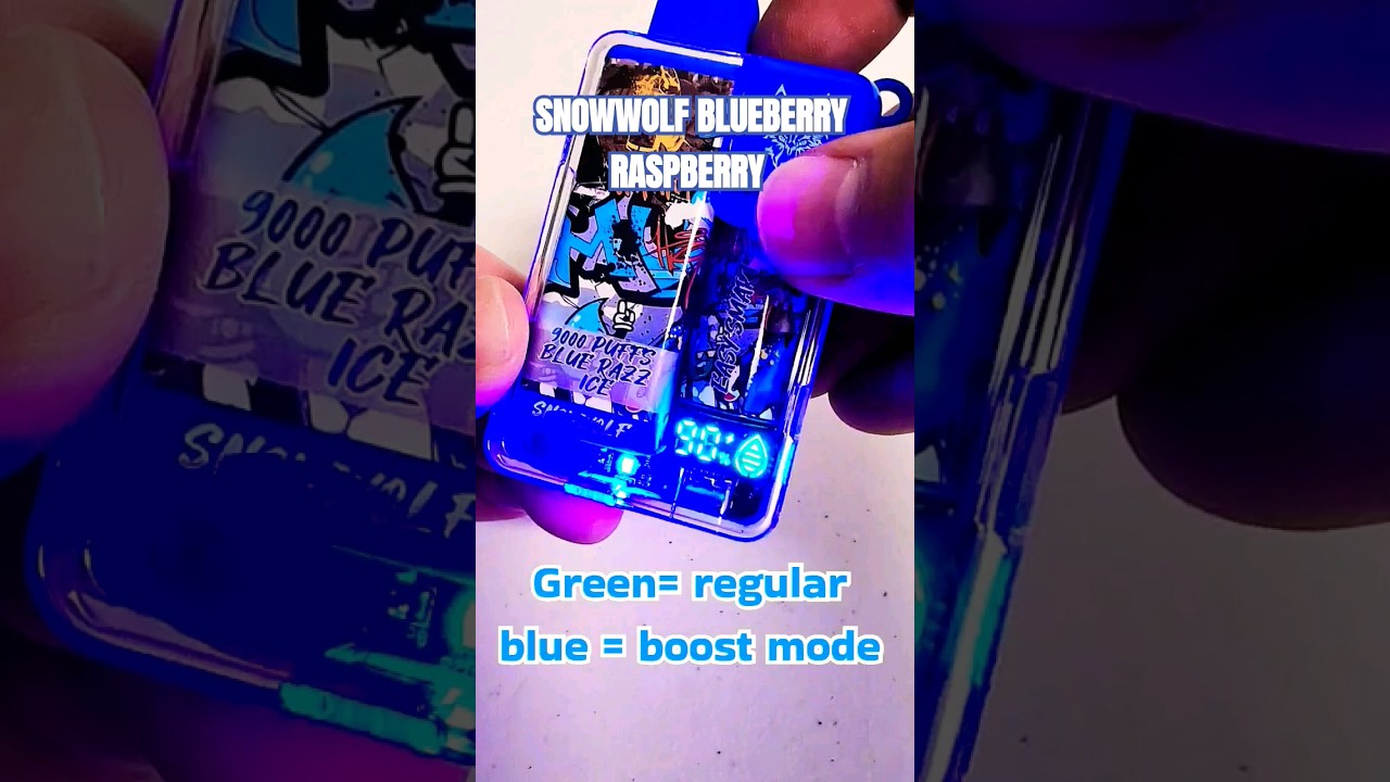 #unboxing SNOWWOLF BLUEBERRY RASPBERRY  #vapefriends #vapelife  @backseatvape👈👌