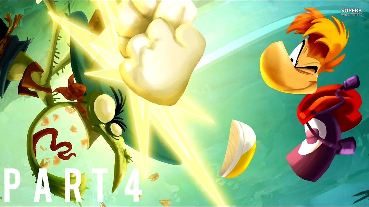 RAYMAN LEGENDS Walkthrough Part -4 Elysia (FULLGAME)