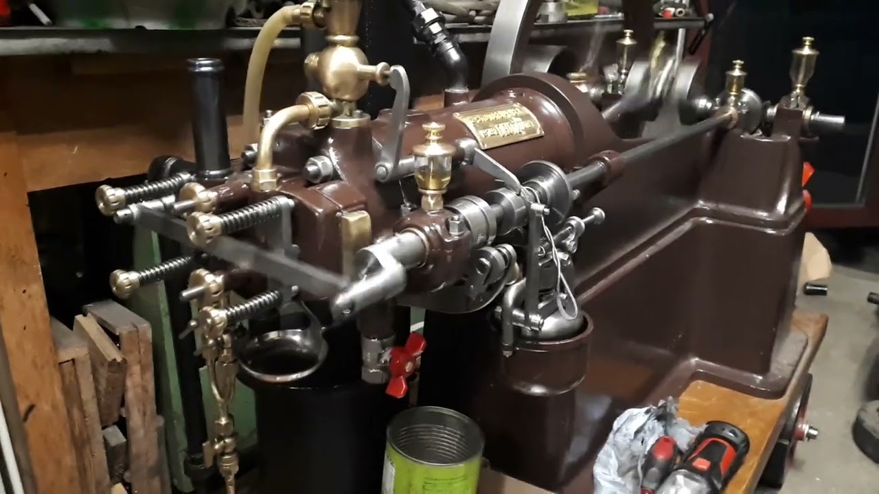 Otto 1876 Schiebermotor für Theo Video 3