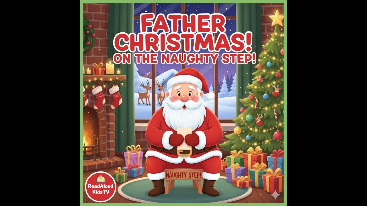 Father Christmas on the Naughty Step 🎅 | Christmas Read Aloud for Kids | 12 Days of Christmas –Day 8