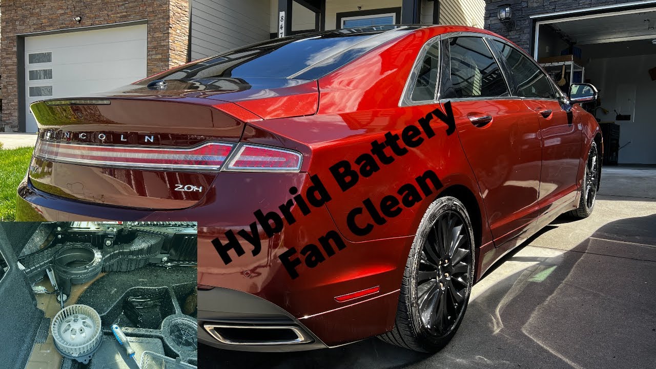 How to Clean Lincoln Hybrid Battery Fan | Lincoln MKZ Hybrid 2013-2020
