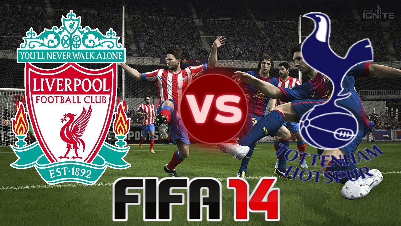 Fifa 14: Liverpool F.C VS Tottenham Hotspur F.C