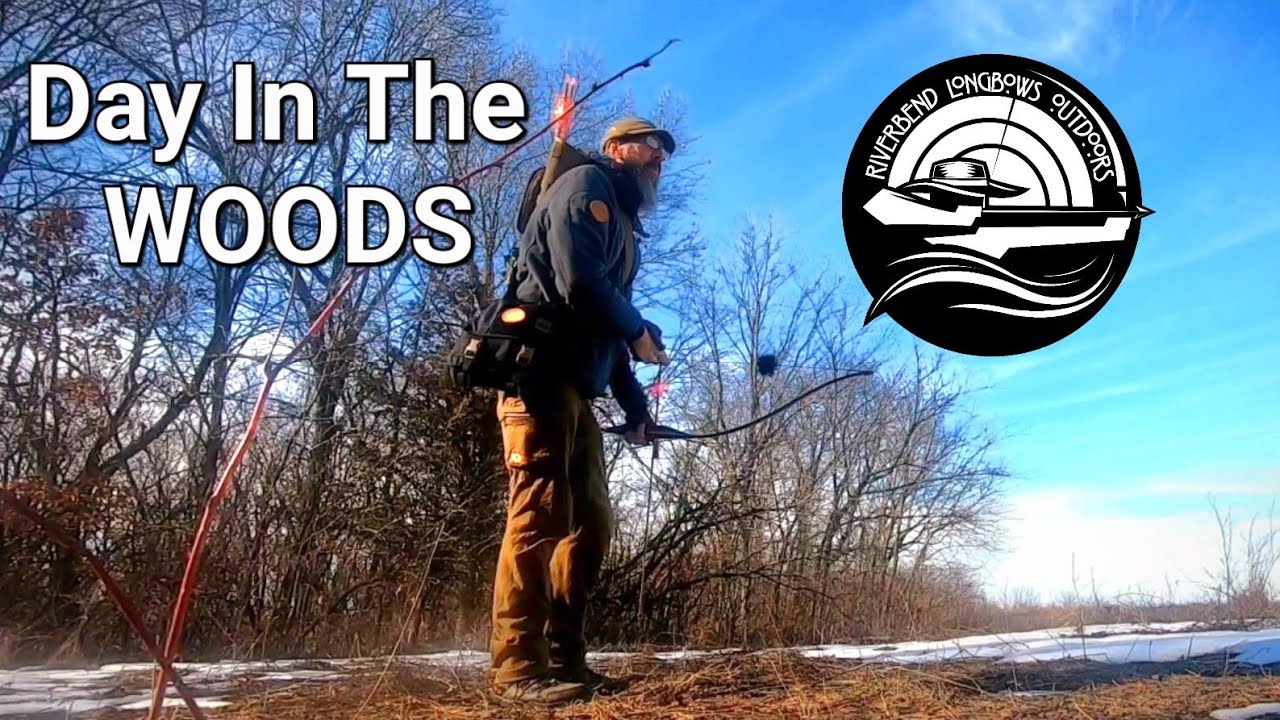 Day In The Woods/ Stump (Snow) Shooting/Archery/ Nature/ Coffee
