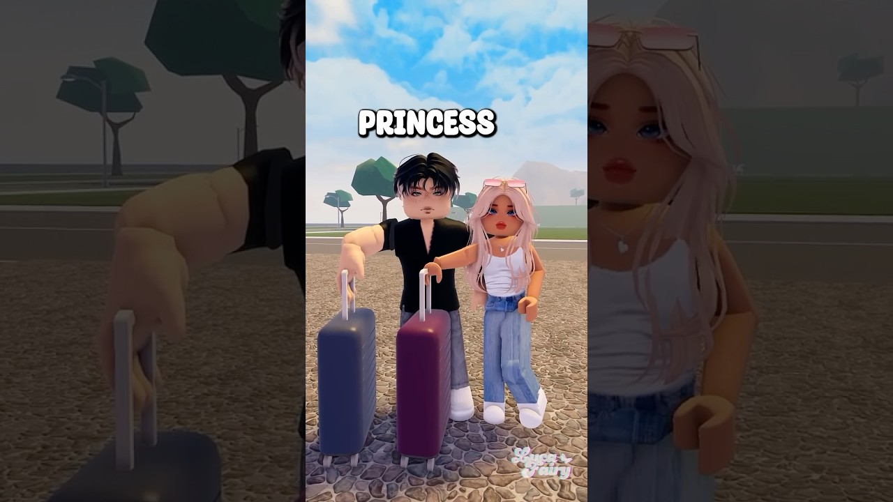💗 School Love | Summer Vacation With BF Went Wrong!!! | 🏡 Roblox Story #roblox #shorts