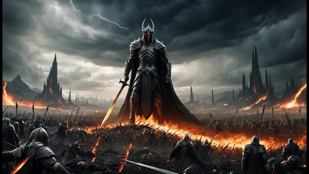 SAURON RISES ⚫️ | Epic Dark Lord Anthem | Lord of the Rings Tribute