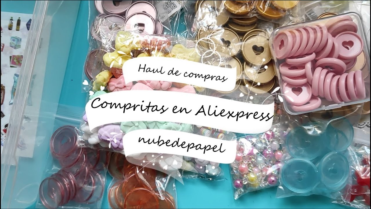 Haul de compras en Aliexpress