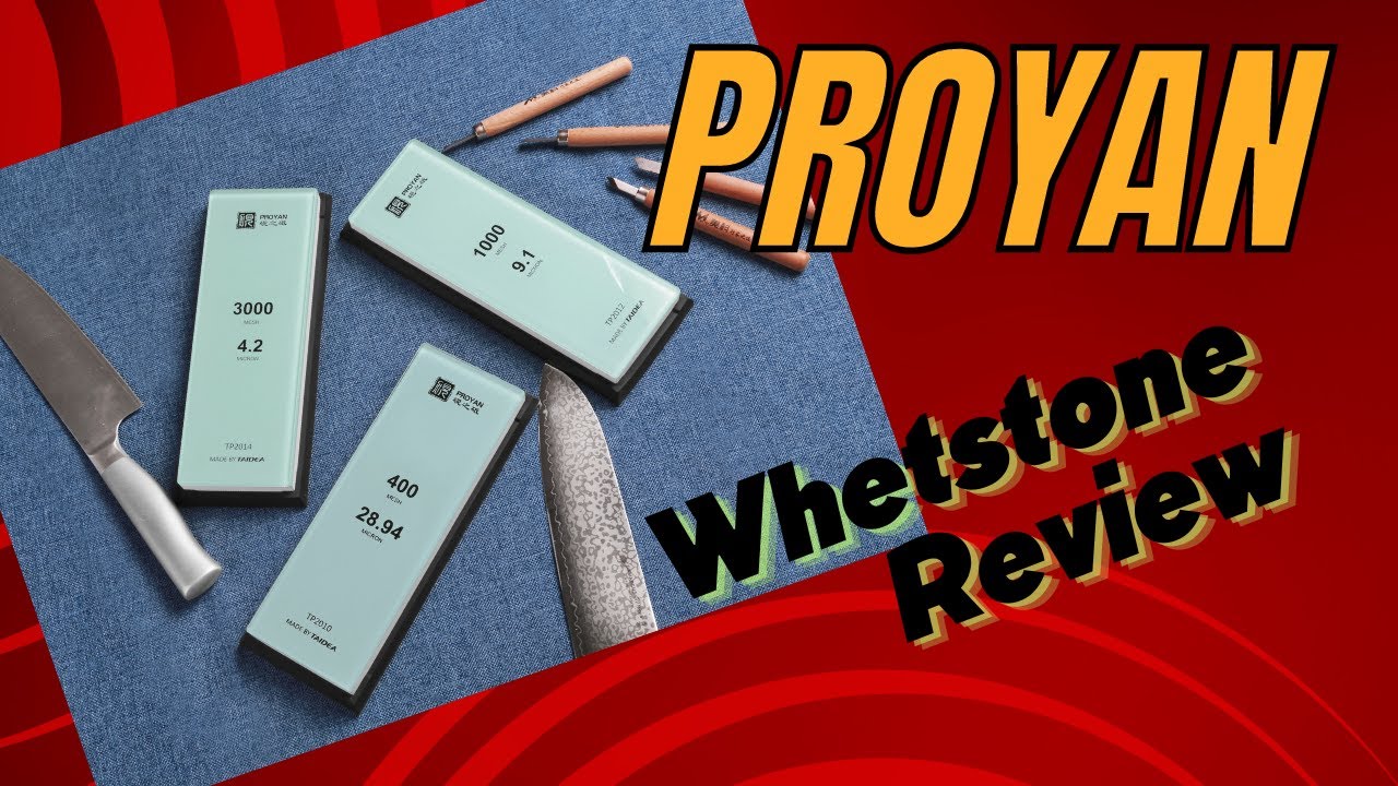Proyan whetstones review and testing