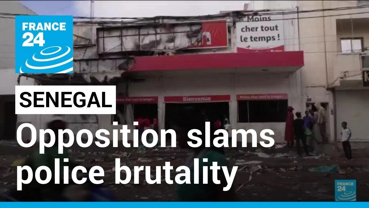 Senegal opposition slams police brutality during pro-Sonko protests • FRANCE 24 English