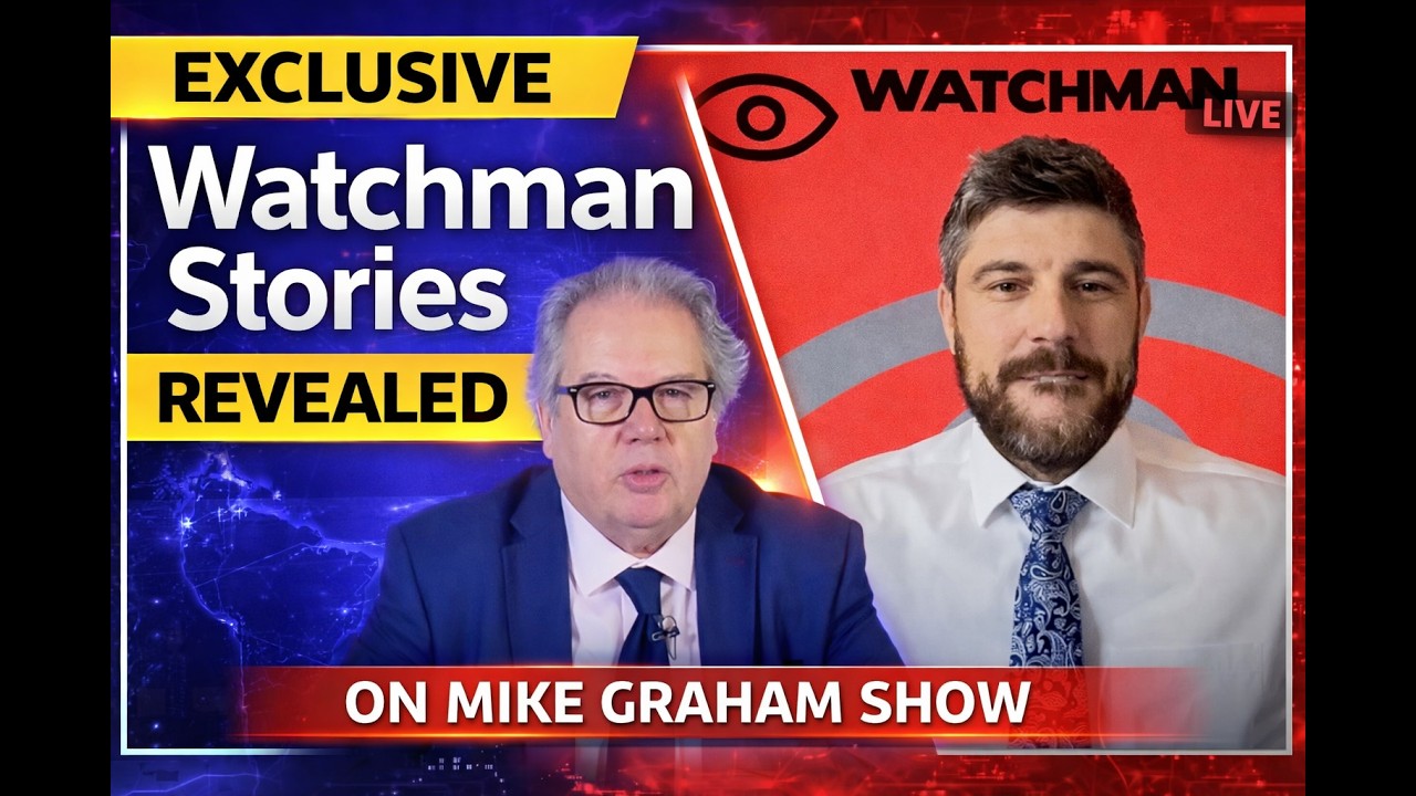 Ekskluzywne historie Watchmana ujawnione w programie Mike'a Grahama