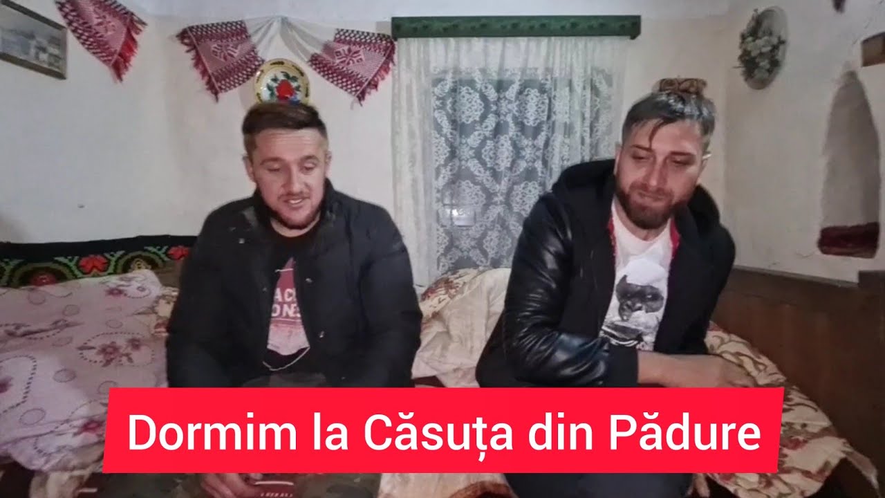 DORMIM LA CASUTA DIN PADURE