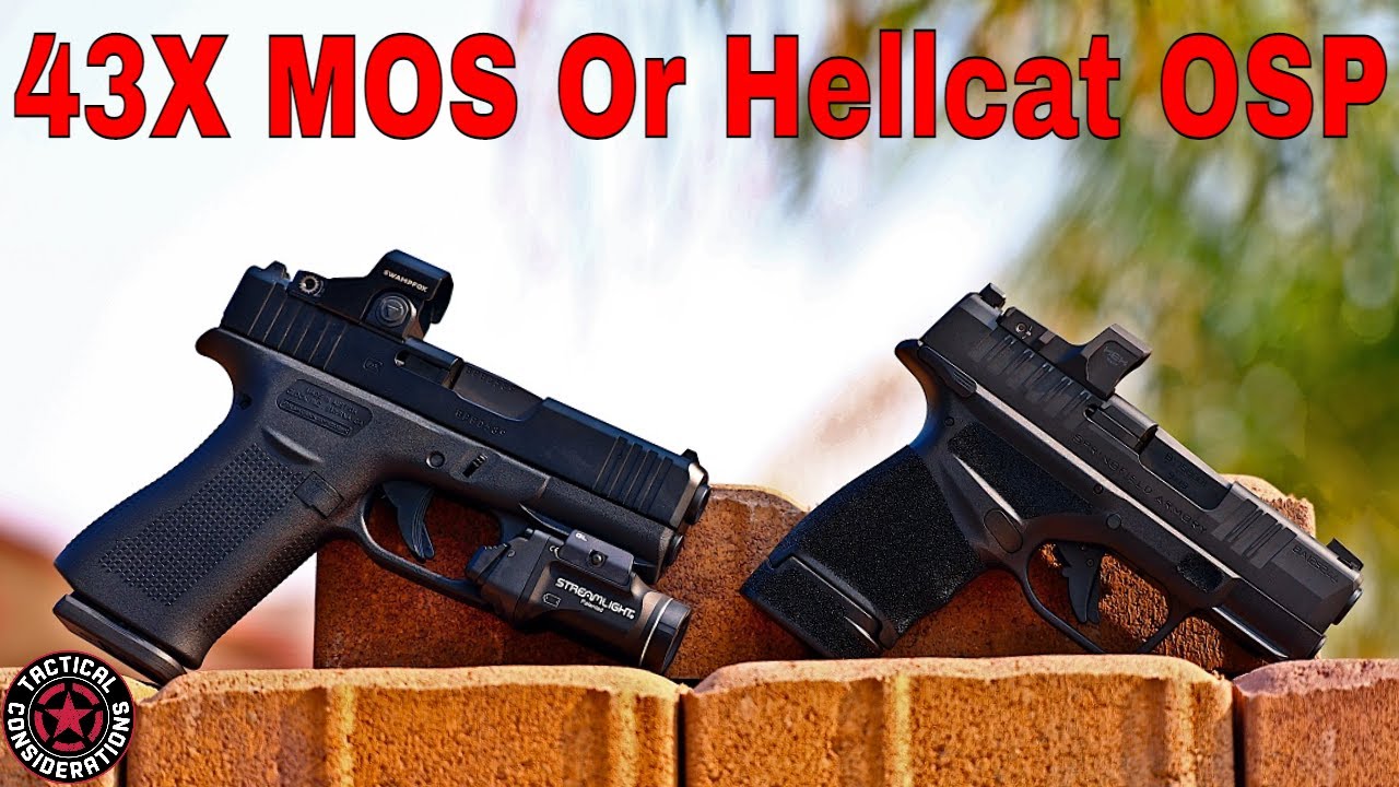 Hellcat OSP против Glock 43X MOS. Обязательно посмотрите перед покупкой.