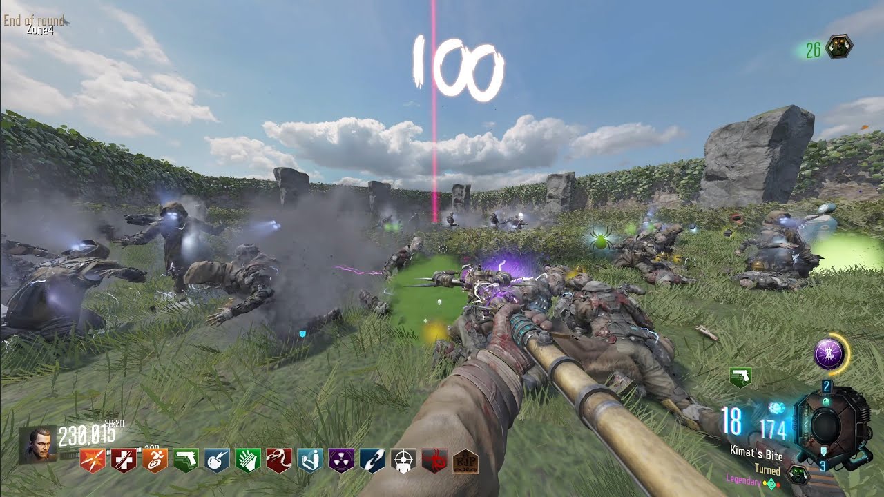 STONEHENGE | ROUND 100 | SOLO | BO3 CUSTOM ZOMBIES | AAE MOD