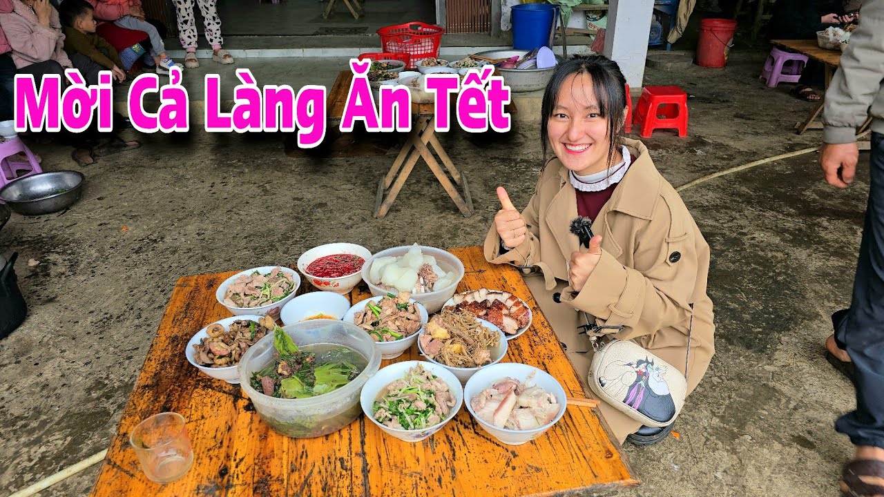 Về Nhà Ăn Tết, Nhà Em Nhi Tết Năm Nay Thịt Hai Con Lợn To Mời Cả Làng Ăn