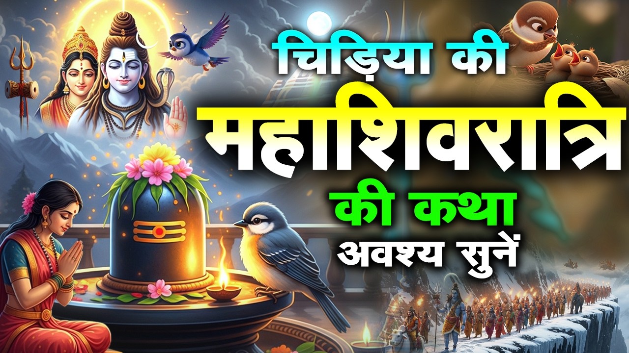 चिड़िया की महाशिवरात्रि | सच्ची भक्ति का चमत्कार | Lord Shiva Emotional Story  | #mahashivratri