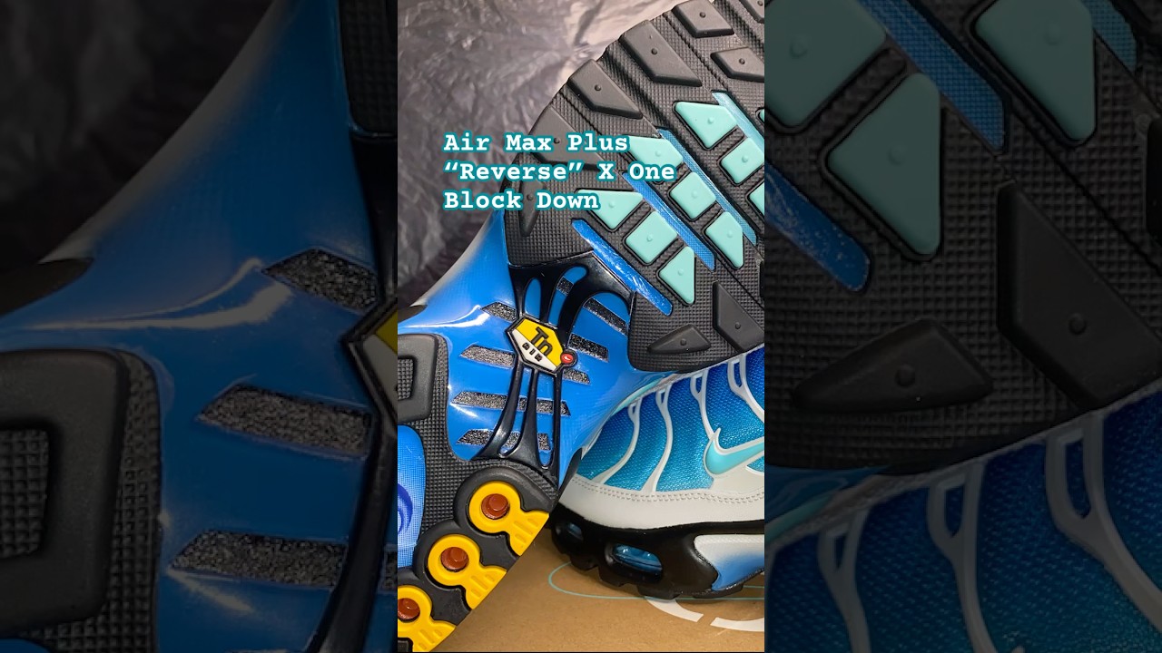 Air Max Plus &ldquo;Reverse&rdquo; X One Block Down #nike #footlocker