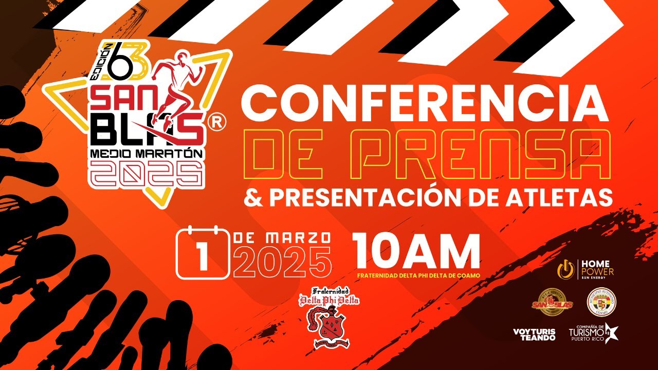 🎥 CONFERENCIA DE PRENSA & PRESENTACIÓN DE ATLETAS SAN BLAS 2025