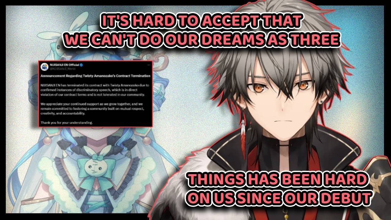 Ryoma got Emotional when He Addressed About Recent Niji Termination...