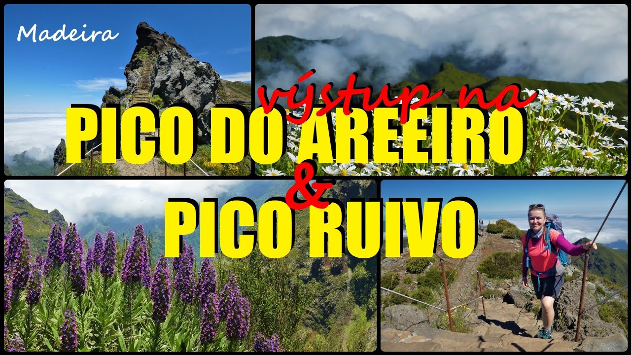 MADEIRA: Výstup na nejvyšší hory ostrova | PICO RUIVO & PICO DO AREEIRO | vlog 2021