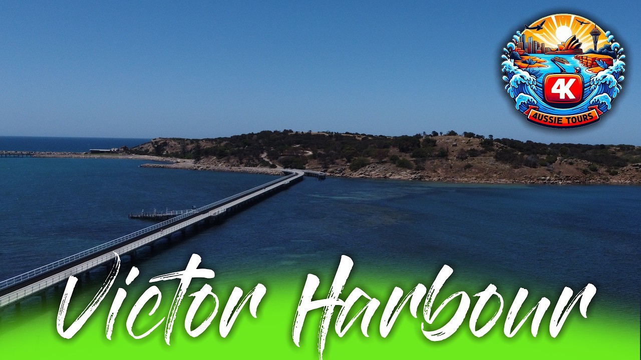 4K Walking Tour of Victor Harbour & Granite Island Recreation Park | Coastal Beauty Unveiled