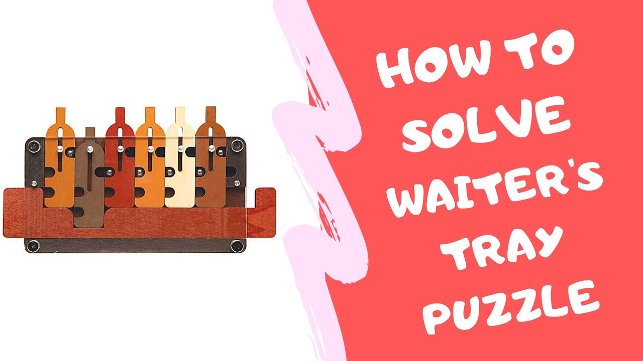 HOW TO solve Waiter's tray  level 9 puzzle