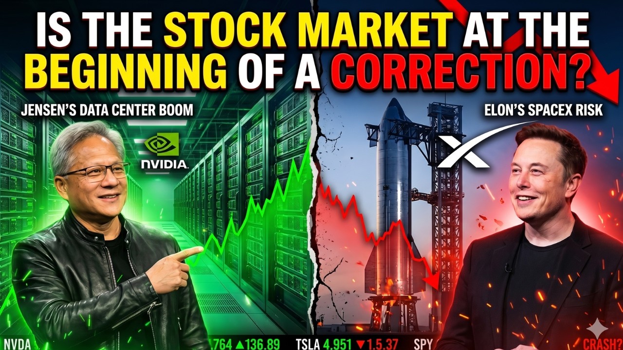Are we at the beginning of a Stock Market correction as NVDA goes towards $200