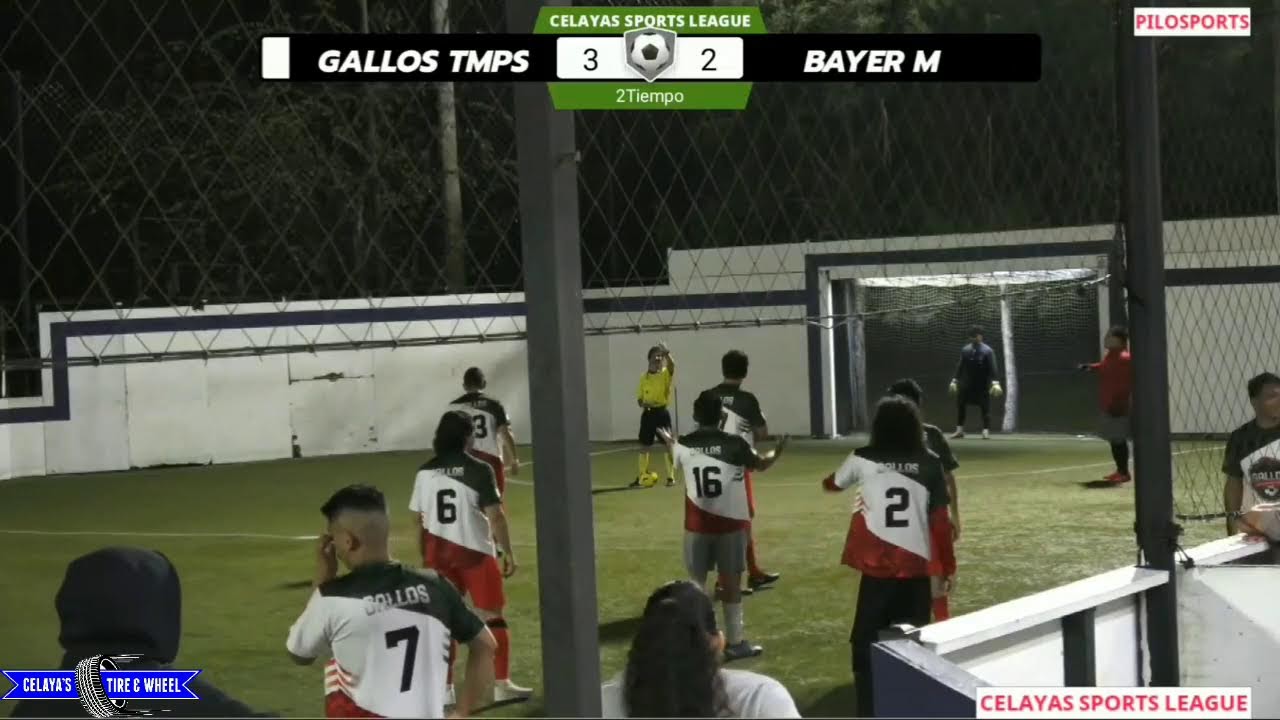 PARTIDO DE FINAL REPETICION GALLOS TAMAULIPAS VS BAYER MUNICH CELAYAS SPORTS LEA